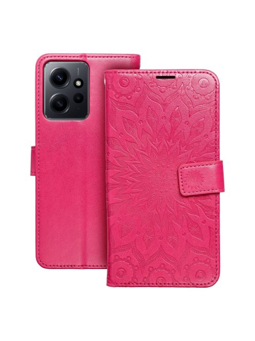 MEZZO Book case for XIAOMI Redmi Note 12 4G mandala magenta