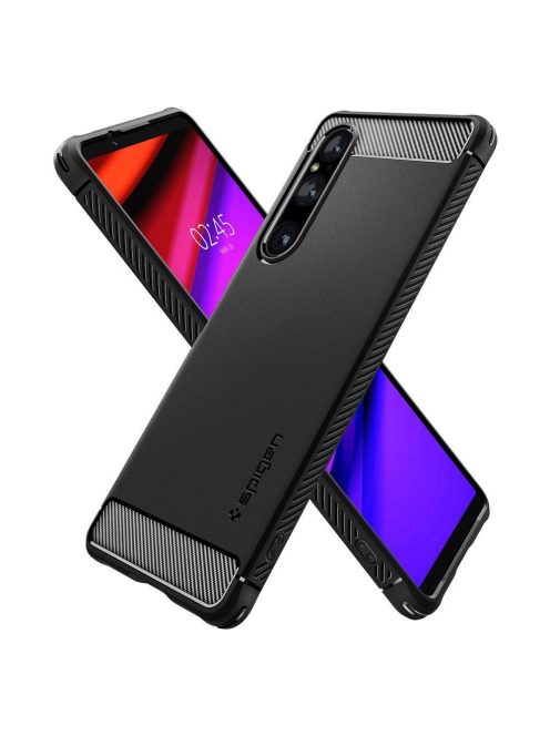 SPIGEN case RUGGED ARMOR for SONY XPERIA 1 V matte black