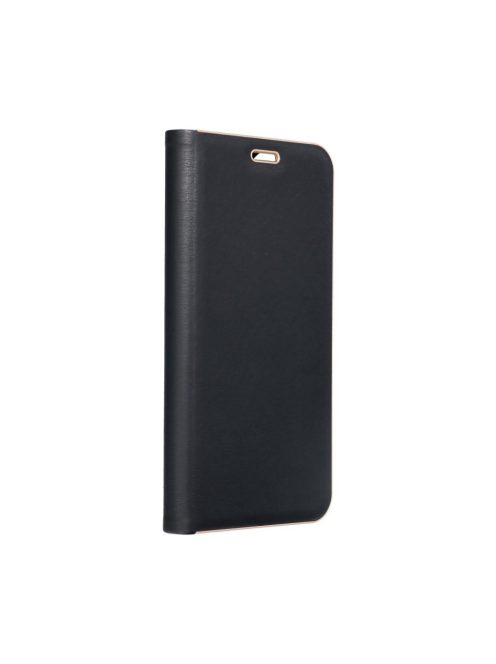 LUNA Book Gold for IPHONE 15 black