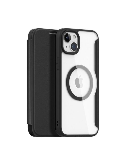 DUX DUCIS wallet case SKIN X PRO compatible with MagSafe for IPHONE 15 Plus black