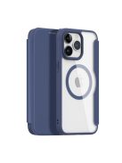 DUX DUCIS wallet case SKIN X PRO compatible with MagSafe for IPHONE 15 Pro blue