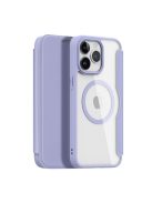 DUX DUCIS wallet case SKIN X PRO compatible with MagSafe for IPHONE 15 Pro Max purple