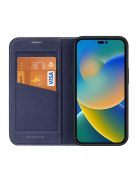 DUX DUCIS wallet case SKIN X2 for IPHONE 14 Pro blue