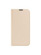 DUX DUCIS wallet case SKIN PRO for IPHONE 14 Pro Max gold