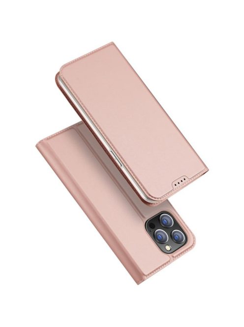 DUX DUCIS wallet case SKIN PRO for IPHONE 15 rose