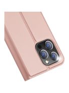 DUX DUCIS wallet case SKIN PRO for IPHONE 15 rose