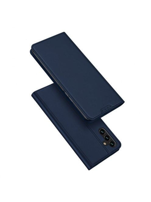 DUX DUCIS wallet case SKIN PRO for SAMSUNG A14 4G / 5G blue