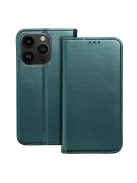 SMART MAGNETO Book case for IPHONE 15 dark green