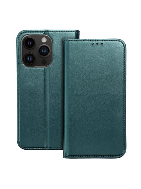 SMART MAGNETO Book case for IPHONE 15 Plus dark green