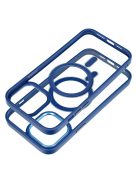 COLOR EDGE MAG COVER case compatible with MagSafe for IPHONE 13 Pro Max navy blue