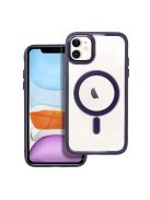 COLOR EDGE MAG COVER case compatible with MagSafe for IPHONE 11 deep purple