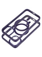 COLOR EDGE MAG COVER case compatible with MagSafe for IPHONE 11 Pro deep purple