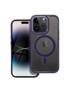 COLOR EDGE MAG COVER case compatible with MagSafe for IPHONE 14 Pro deep purple