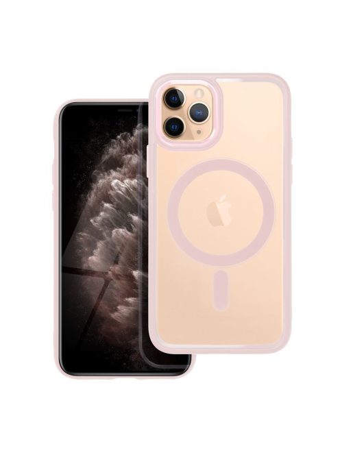 COLOR EDGE MAG COVER case compatible with MagSafe for IPHONE 11 Pro pink