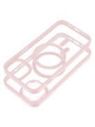 COLOR EDGE MAG COVER case compatible with MagSafe for IPHONE 13 pink