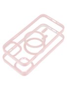 COLOR EDGE MAG COVER case compatible with MagSafe for IPHONE 14 Plus pink