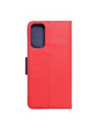 FANCY Book case for SAMSUNG M13 4G red / navy blue