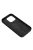 LEATHER MAG COVER case for IPHONE 15 black