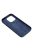 LEATHER MAG COVER case for IPHONE 15 Pro Max indigo blue