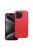 LEATHER MAG COVER case for IPHONE 15 Pro Max red