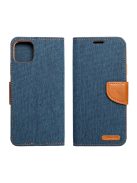 CANVAS Book case for XIAOMI Redmi 12 4G / 12 5G navy blue