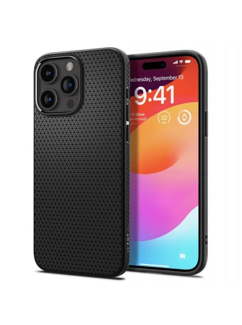 SPIGEN case LIQUID AIR for IPHONE 15 Pro matte black