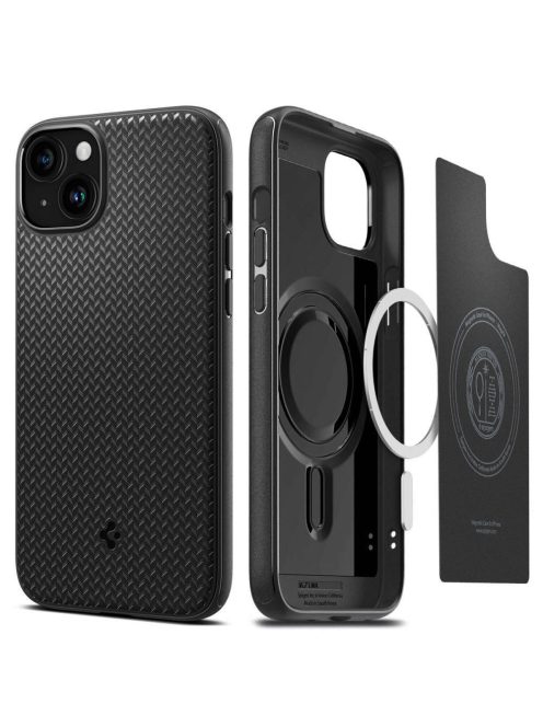 SPIGEN case MAG ARMOR compatible with MagSafe for IPHONE 15 Plus matte black