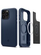 SPIGEN case MAG ARMOR compatible with MagSafe for IPHONE 15 Pro Max navy blue