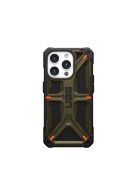 ( UAG ) Urban Armor Gear Monarch Pro for IPHONE 15 PRO compatible with MagSafe kevlar element green