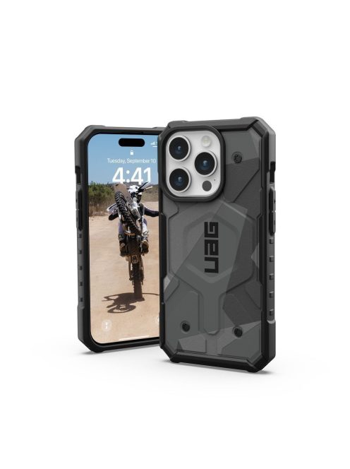 ( UAG ) Urban Armor Gear Pathfinder compatible with Magsafe for IPHONE 15 PRO geo camo