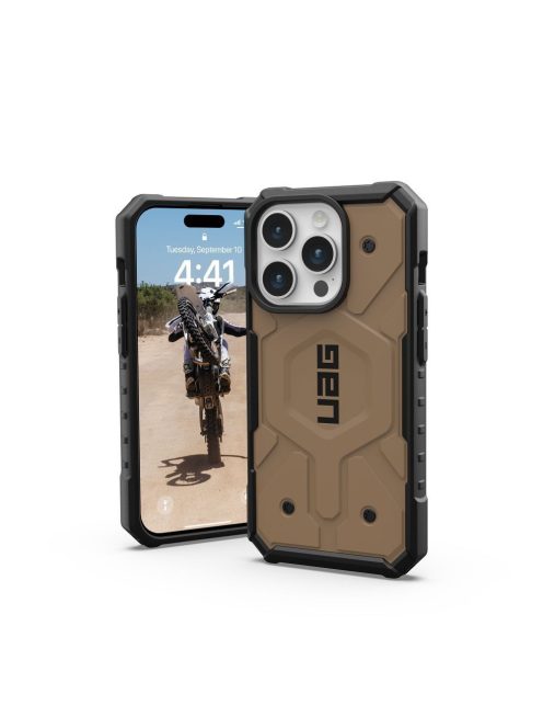 ( UAG ) Urban Armor Gear Pathfinder compatible with Magsafe for IPHONE 15 PRO dark earth