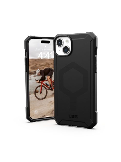 ( UAG ) Urban Armor Gear Essential compatible with Magsafe for IPHONE 15 PLUS black