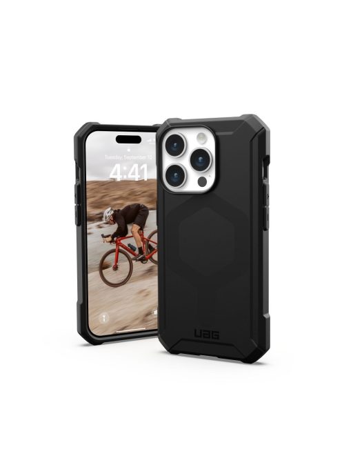 ( UAG ) Urban Armor Gear Essential compatible with Magsafe for IPHONE 15 PRO black