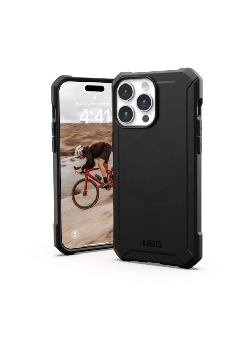 ( UAG ) Urban Armor Gear Essential compatible with Magsafe for IPHONE 15 PRO MAX black