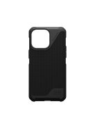 (UAG) Urban Armor Gear Metropolis LT case compatible with MagSafe for IPHONE 15 PRO MAX kevlar black