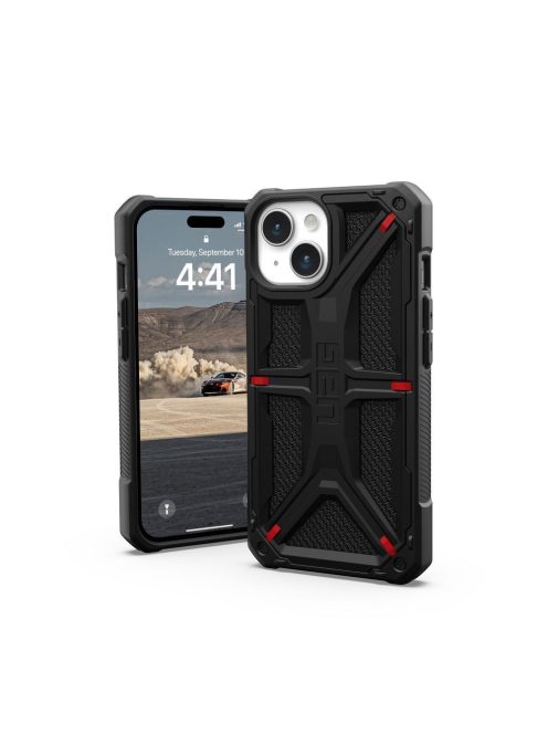 (UAG) Urban Armor Gear Monarch for IPHONE 15 kevlar black