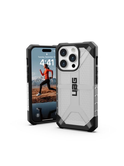 (UAG) Urban Armor Gear Plasma case for IPHONE 15 PRO ice