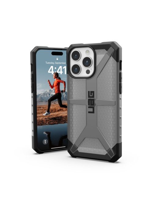 (UAG) Urban Armor Gear Plasma case for IPHONE 15 PRO MAX ash