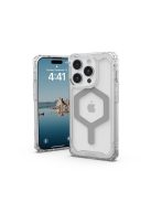 ( UAG ) Urban Armor Gear Plyo compatible with Magsafe for IPHONE 15 PRO ice silver