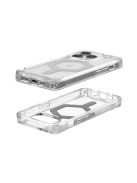 ( UAG ) Urban Armor Gear Plyo compatible with Magsafe for IPHONE 15 PRO ice silver