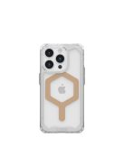 ( UAG ) Urban Armor Gear Plyo compatible with Magsafe for IPHONE 15 PRO ice gold