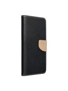 FANCY Book case for SAMSUNG A55 black / gold