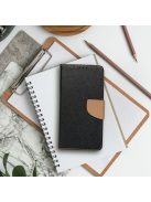 FANCY Book case for XIAOMI Redmi 13c / POCO C65 black / gold