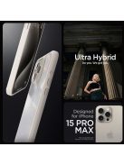 SPIGEN case ULTRA HYBRID for IPHONE 15 Pro natural titanium