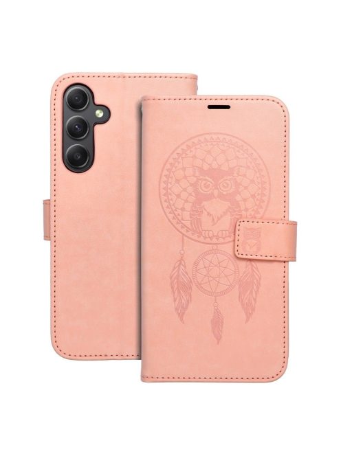 MEZZO Book case for SAMSUNG A35 5G dreamcatcher peach fuzz