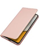 DUX DUCIS wallet case SKIN PRO for SAMSUNG A35 rose