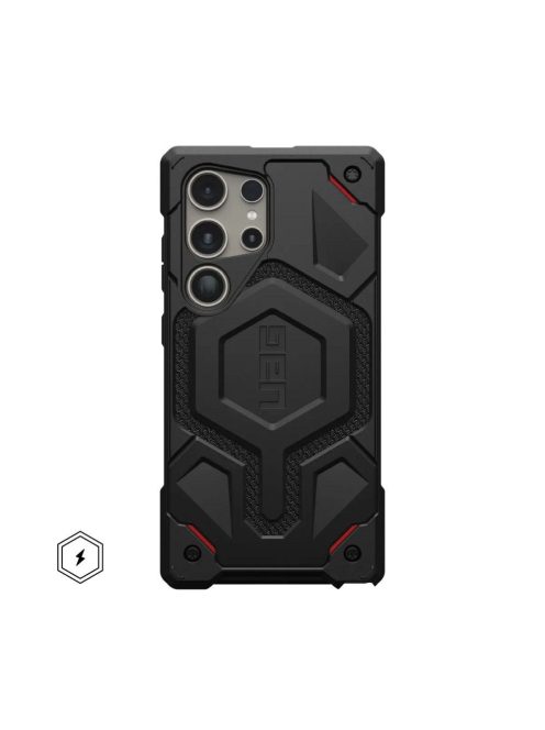 ( UAG ) Urban Armor Gear Monarch Pro case for SAMSUNG S24 ULTRA 5G with magnet kevlar black