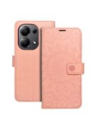 MEZZO Book case for XIAOMI Redmi Note 13 Pro 4G / POCO M6 Pro 4G mandala peach fuzz