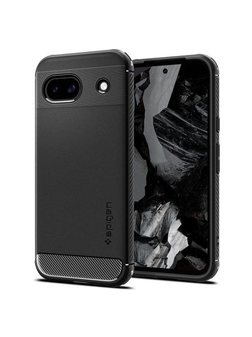 SPIGEN case RUGGED ARMOR for GOOGLE Pixel 8A matte black