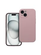 Case SILICONE 2mm for IPHONE 15 sand pink